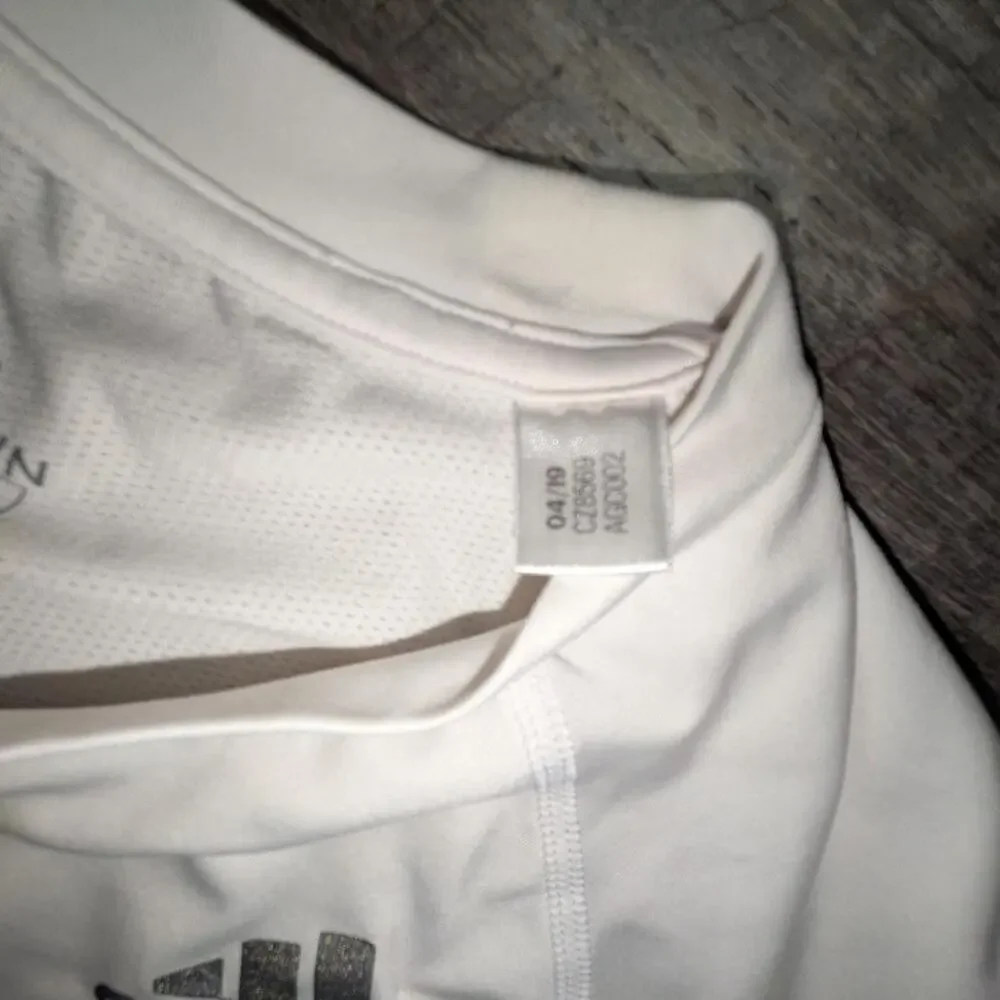 Copied - White adidas sleeveless shirt